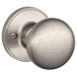 Schlage / Stratus Knob / Half Dummy / Satin Nickel / J170STR 619