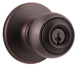 Kwikset / Polo Knob / Keyed Entry - SmartKey / Venetian Bronze / 400P 11P SMT Kwikset / Polo Knob / Keyed Entry - SmartKey / Venetian Bronze / 400P 11P SMT