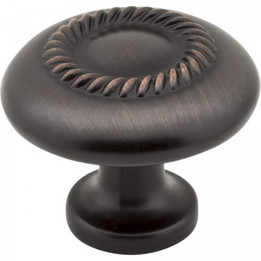 Elements / Cypress Knob / 1-1/4" / Brushed Oil Rubbed Bronze / Z118-DBAC Elements / Cypress Knob / 1-1/4" / Brushed Oil Rubbed Bronze / Z118-DBAC
