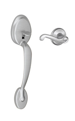 Schlage / Plymouth Handleset / Handle / Satin Chrome / FE285PLY 626
