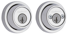 Kwikset / 665RDT Contemporary Deadbolt / Double Cylinder - SmartKey / Polished Chrome / 665RDT 26 SMT Kwikset / 665RDT Contemporary Deadbolt / Double Cylinder - SmartKey / Polished Chrome / 665RDT 26 SMT