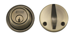 Schlage / B560 Deadbolt / Single Cylinder / Antique Brass / B560 609