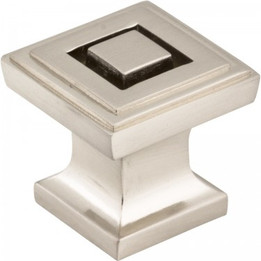 Jeffrey Alexander / Delmar Knob / 1" / Satin Nickel / 585SN Jeffrey Alexander / Delmar Knob / 1" / Satin Nickel / 585SN