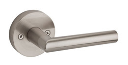 Kwikset / Milan Lever with Round Rose / Half Dummy / Satin Nickel / 157MILRDT 15