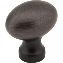 Jeffrey Alexander / Bordeaux Knob / 1-3/16" / Brushed Oil Rubbed Bronze / 3990-DBAC