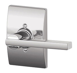 Schlage / Latitude Lever with Century Rose / Half Dummy / Bright Chrome / F170LAT 625 CEN Schlage / Latitude Lever with Century Rose / Half Dummy / Bright Chrome / F170LAT 625 CEN