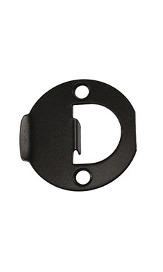 Kwikset / Knobs-Levers / Full Round 1-3/4" / Strike Plate / Painted Brown / 83929-690 Kwikset / Knobs-Levers / Full Round 1-3/4" / Strike Plate / Painted Brown / 83929-690