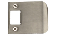 Don-Jo / Extended Lip Strike Square Corner / 2-1/4" H x 1-3/4" W / Total Width 2-1/4" / Satin Nickel / EL 175 619