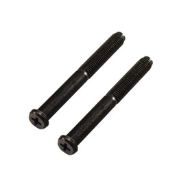 Kwikset / Thin Door Pack for 1-3/8" Doors / Downtown and Uptown 258 Series Deadbolt / Matte Black / 83017-514