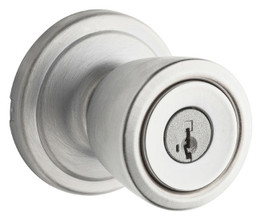 Kwikset / Abbey Knob / Keyed Entry - SmartKey / Satin Chrome / 740A 26D SMT GC Kwikset / Abbey Knob / Keyed Entry - SmartKey / Satin Chrome / 740A 26D SMT GC