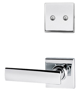 Kwikset / 977 Dummy Cylinder Interior Trim Pack / Vedani Lever / Polished Chrome / 977VDL26