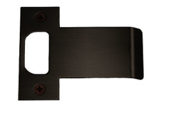 Don-Jo / Extended Lip "T" Strike / 2-3/4" H x 2-1/2" W / Total Width 3" / Dark Bronze / ETS 125 DU