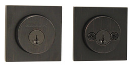 Kwikset / 159 Square Deadbolt / Double Cylinder - SmartKey / Venetian Bronze / 159SQT 11P SMT Kwikset / 159 Square Deadbolt / Double Cylinder - SmartKey / Venetian Bronze / 159SQT 11P SMT