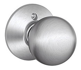 Schlage / Orbit Knob / Half Dummy / Satin Chrome / F170ORB 626 Schlage / Orbit Knob / Half Dummy / Satin Chrome / F170ORB 626