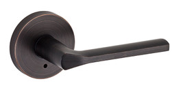 Kwikset / Lisbon Lever with Round Rose / Privacy / Venetian Bronze / 155LSLRDT 11P Kwikset / Lisbon Lever with Round Rose / Privacy / Venetian Bronze / 155LSLRDT 11P