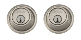 Schlage B62 Satin Nickel Double Cylinder Deadbolt, B62 619