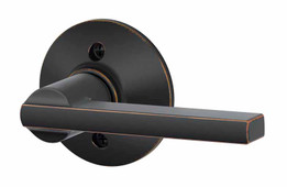 Schlage / Latitude Lever / Half Dummy / Aged Bronze / F170LAT 716 Schlage / Latitude Lever / Half Dummy / Aged Bronze / F170LAT 716