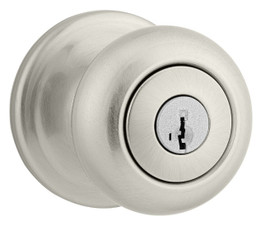 Kwikset / Juno Knob / Keyed Entry / Satin Nickel / 740J 15 SMT CP Kwikset / Juno Knob / Keyed Entry / Satin Nickel / 740J 15 SMT CP