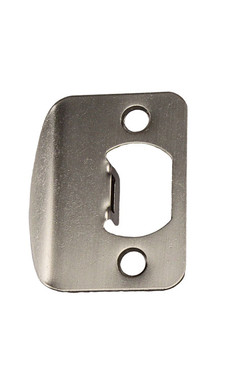 Kwikset / Knobs-Levers / Round Corner / Strike Plate / Satin Nickel / 83796-15 Kwikset / Knobs-Levers / Round Corner / Strike Plate / Satin Nickel / 83796-15
