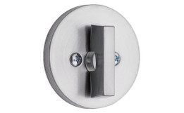 Kwikset / 663RDT Round Deadbolt / One-Sided / Satin Chrome / 663RDT 26D Kwikset / 663RDT Round Deadbolt / One-Sided / Satin Chrome / 663RDT 26D