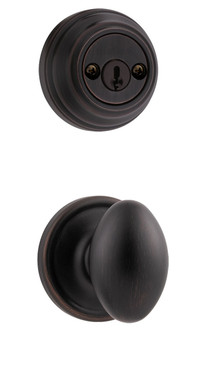 Kwikset / 967 Double Cylinder Interior Trim Pack / Laurel Knob / Venetian Bronze / 967L11P Kwikset / 967 Double Cylinder Interior Trim Pack / Laurel Knob / Venetian Bronze / 967L11P