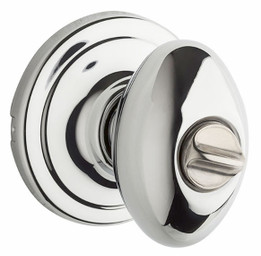 Kwikset / Laurel Knob / Privacy  /  Polished Chrome / 730L 26 GC Kwikset / Laurel Knob / Privacy  /  Polished Chrome / 730L 26 GC