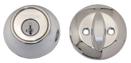 Kwikset / 660 Deadbolt / Single Cylinder - SmartKey / Polished Chrome / 660 26 SMT Kwikset / 660 Deadbolt / Single Cylinder - SmartKey / Polished Chrome / 660 26 SMT