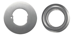 Schlage / Adapter Rings for B250 Series Gatelatch Deadbolts / 1 Pair / Satin Chrome / 2-1/8" Cross Bore Hole / 38-017-626 Schlage / Adapter Rings for B250 Series Gatelatch Deadbolts / 1 Pair / Satin Chrome / 2-1/8" Cross Bore Hole / 38-017-626