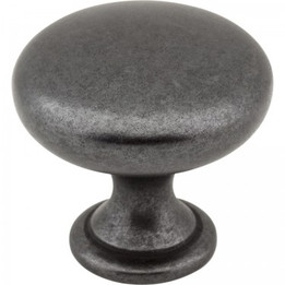 Elements / Madison Knob / 1-3/16" / Gun Metal / 3910-DACM