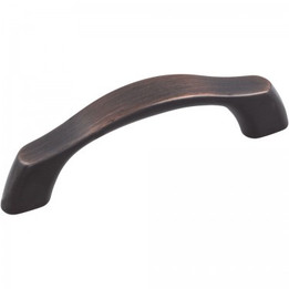 Elements / Aiden Pull / 4-1/16" / Brushed Oil Rubbed Bronze / 993-3DBAC Elements / Aiden Pull / 4-1/16" / Brushed Oil Rubbed Bronze / 993-3DBAC