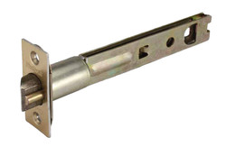 Kwikset / 5" Backset / Square Corner / Deadlatch / Polished Brass / 83014-3 Kwikset / 5" Backset / Square Corner / Deadlatch / Polished Brass / 83014-3