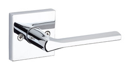 Kwikset / Lisbon Lever with Square Rose / Half Dummy / Polished Chrome / 157LSLSQT 26 Kwikset / Lisbon Lever with Square Rose / Half Dummy / Polished Chrome / 157LSLSQT 26