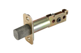 Kwikset / 663 Series / 2-3/8" Backset / Round Corner / Deadbolt Latch / Polished Brass / 82731-3