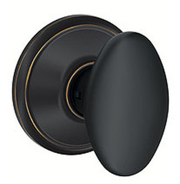 Schlage / Siena Knob / Passage / Aged Bronze / F10SIE 716