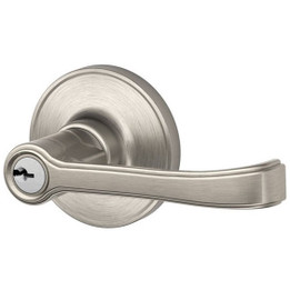 Schlage / Torino Lever / Keyed Entry / Satin Nickel / J54TOR 619