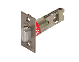 Kwikset / Wide Face Square Corner / UL Plainlatch / 2-3/8" Backset / Satin Nickel / 84294-15