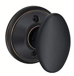 Schlage / Siena Knob / Half Dummy / Aged Bronze / F170SIE 716
