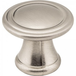 Jeffrey Alexander / Cordova Knob / 1-3/16" / Satin Nickel / Z110-SN