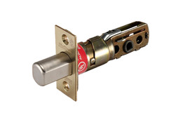 Kwikset / 780 Series / Square Corner / Adjustable UL Deadbolt Latch / Polished Brass / 84513-3