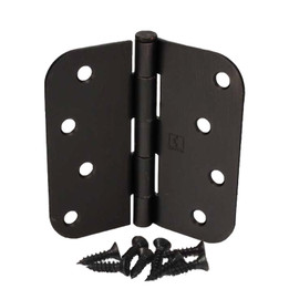 Hager / Hinge / 4" x 4" / 5/8" Radius Corner / Antique Oiled Bronze / RC1842 4x4 10R Hager / Hinge / 4" x 4" / 5/8" Radius Corner / Antique Oiled Bronze / RC1842 4x4 10R