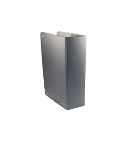 Don-Jo / Wrap-Around Plate / 4-1/2" H x 4-1/4" W /  1-3/4" Door Thickness / Blank Plate / Stainless Steel / 80 S CW Don-Jo / Wrap-Around Plate / 4-1/2" H x 4-1/4" W /  1-3/4" Door Thickness / Blank Plate / Stainless Steel / 80 S CW