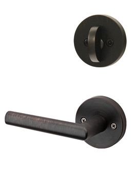 Kwikset / 966 Single Cylinder Interior Trim Pack / Milan Lever / Venetian Bronze / 966MILRDT11P Kwikset / 966 Single Cylinder Interior Trim Pack / Milan Lever / Venetian Bronze / 966MILRDT11P