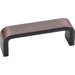 Elements / Asher Pull / 3-1/4" / Brushed Oil Rubbed Bronze / 193-3DBAC Elements / Asher Pull / 3-1/4" / Brushed Oil Rubbed Bronze / 193-3DBAC