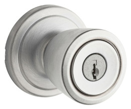 Kwikset / Abbey Knob / Keyed Entry / Satin Chrome / 740A 26D GC Kwikset / Abbey Knob / Keyed Entry / Satin Chrome / 740A 26D GC