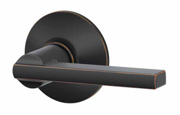 Schlage / Latitude Lever / Passage / Aged Bronze / F10LAT 716 Schlage / Latitude Lever / Passage / Aged Bronze / F10LAT 716