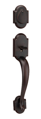 Kwikset / Austin Handleset / Double Cylinder - SmartKey / Venetian Bronze / 801AUH 11P SMT Kwikset / Austin Handleset / Double Cylinder - SmartKey / Venetian Bronze / 801AUH 11P SMT