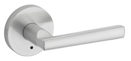 Kwikset / Montreal Lever with Round Rose / Privacy / Satin Chrome / 155MRLRDT 26D Kwikset / Montreal Lever with Round Rose / Privacy / Satin Chrome / 155MRLRDT 26D