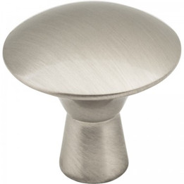 Elements / Zachary Knob / 1-1/16" / Satin Nickel / 988SN