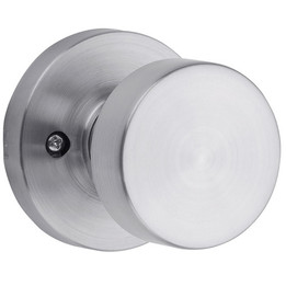 Kwikset / Pismo Knob with Round Rose / Half Dummy / Satin Chrome / 788PSKRDT 26D Kwikset / Pismo Knob with Round Rose / Half Dummy / Satin Chrome / 788PSKRDT 26D