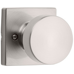 Kwikset / Pismo Knob with Square Rose / Half Dummy / Satin Nickel / 788PSKSQT 15 Kwikset / Pismo Knob with Square Rose / Half Dummy / Satin Nickel / 788PSKSQT 15